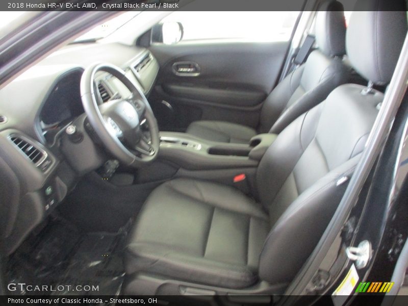 Crystal Black Pearl / Black 2018 Honda HR-V EX-L AWD