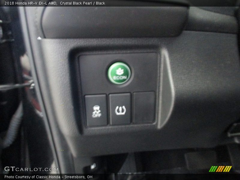 Crystal Black Pearl / Black 2018 Honda HR-V EX-L AWD