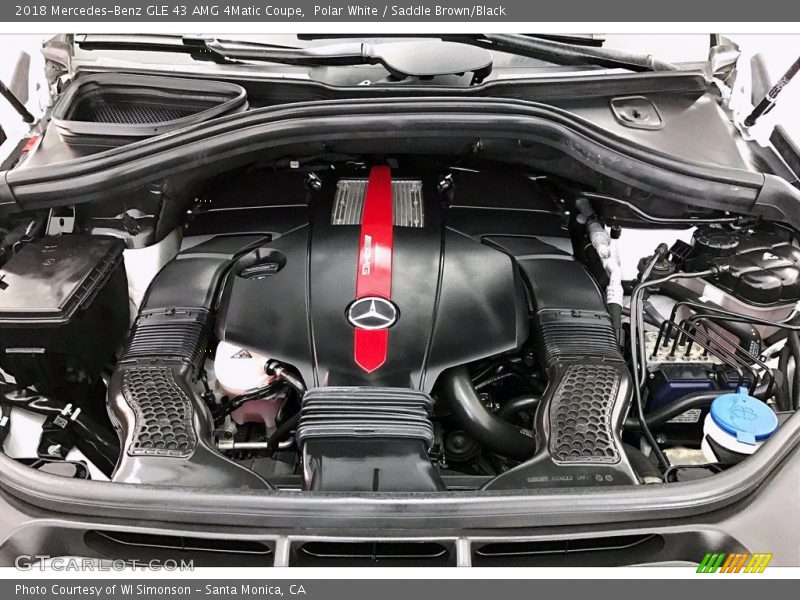  2018 GLE 43 AMG 4Matic Coupe Engine - 3.0 Liter AMG DI biturbo DOHC 24-Valve VVT V6