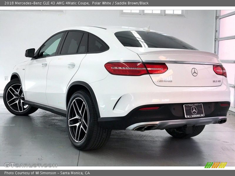 Polar White / Saddle Brown/Black 2018 Mercedes-Benz GLE 43 AMG 4Matic Coupe