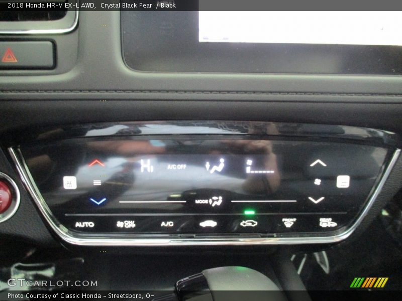 Crystal Black Pearl / Black 2018 Honda HR-V EX-L AWD