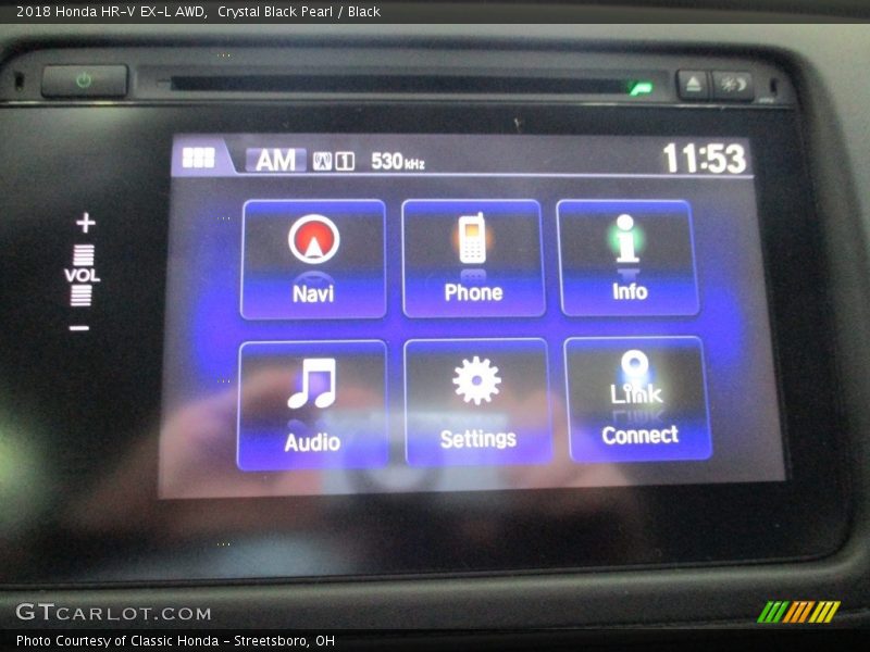 Crystal Black Pearl / Black 2018 Honda HR-V EX-L AWD