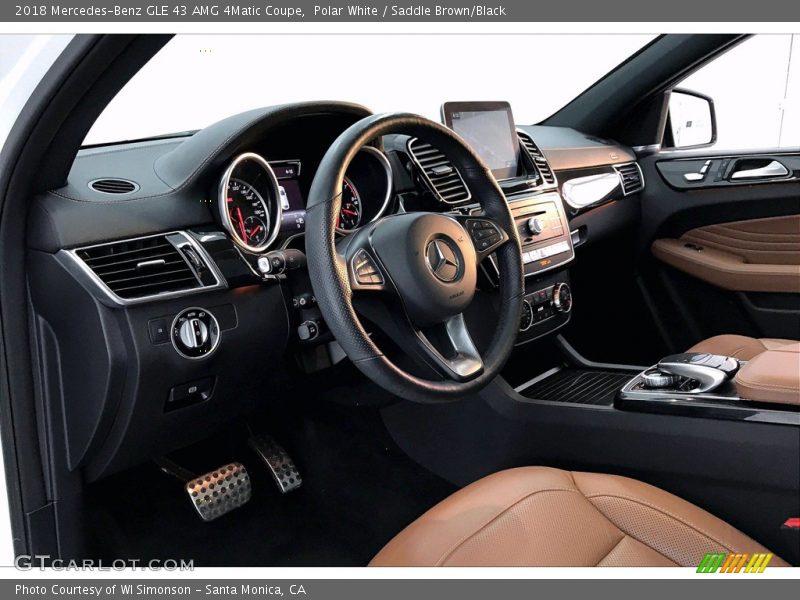Saddle Brown/Black Interior - 2018 GLE 43 AMG 4Matic Coupe 