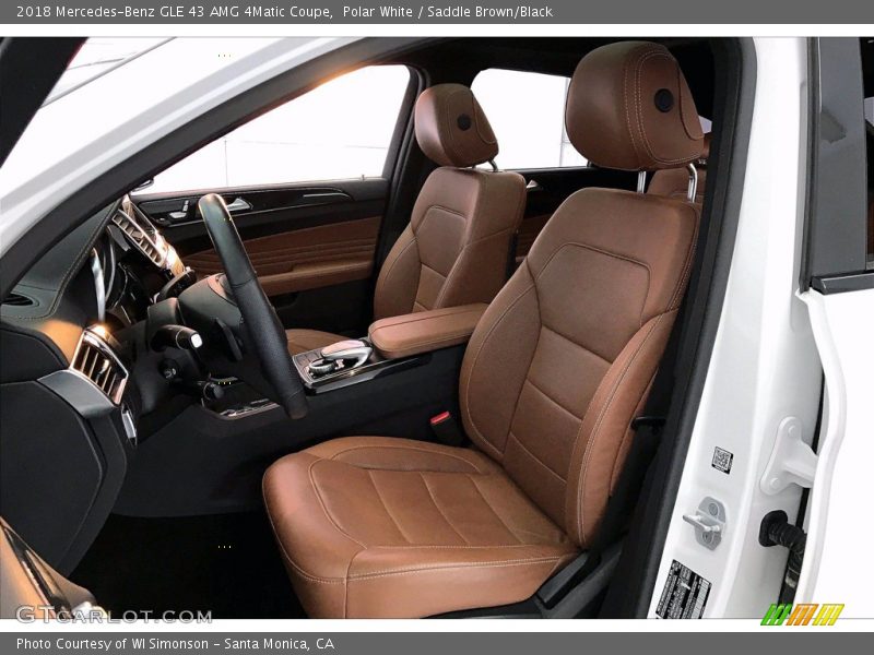Front Seat of 2018 GLE 43 AMG 4Matic Coupe