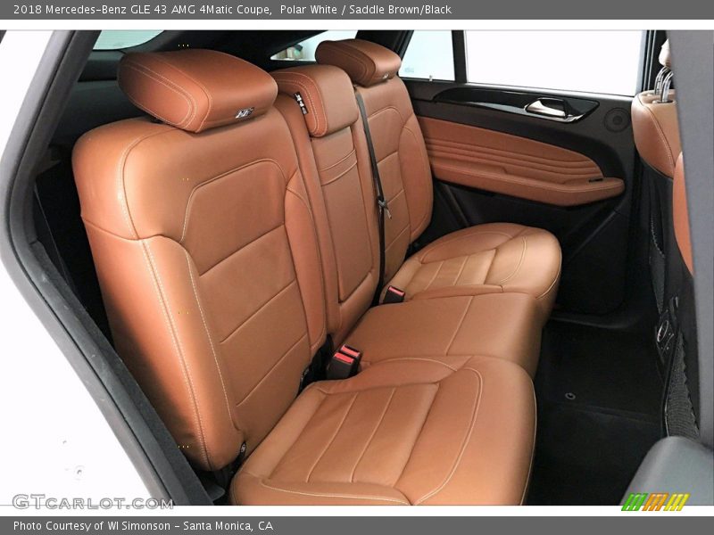 Rear Seat of 2018 GLE 43 AMG 4Matic Coupe
