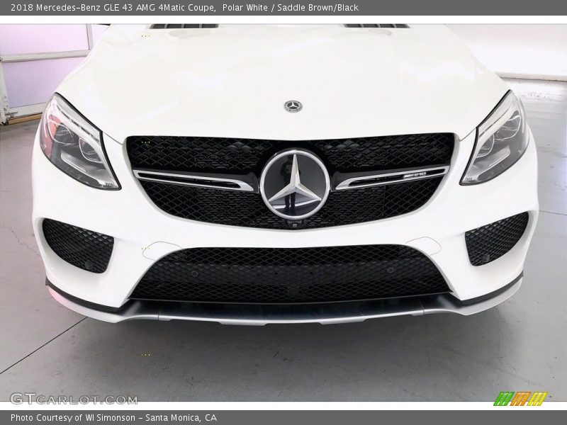 Polar White / Saddle Brown/Black 2018 Mercedes-Benz GLE 43 AMG 4Matic Coupe