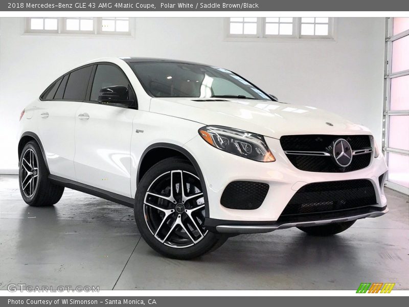 Front 3/4 View of 2018 GLE 43 AMG 4Matic Coupe