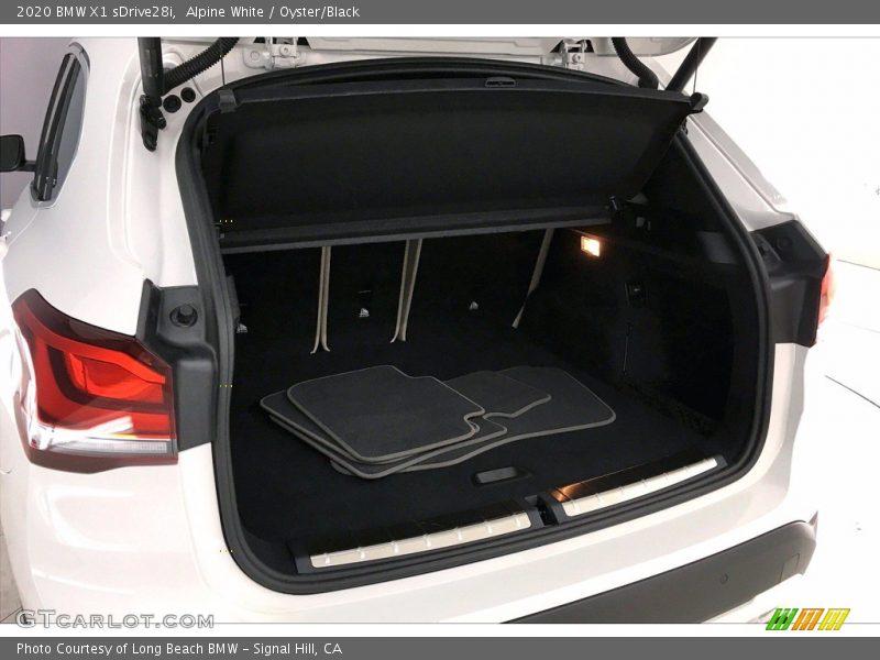 Alpine White / Oyster/Black 2020 BMW X1 sDrive28i