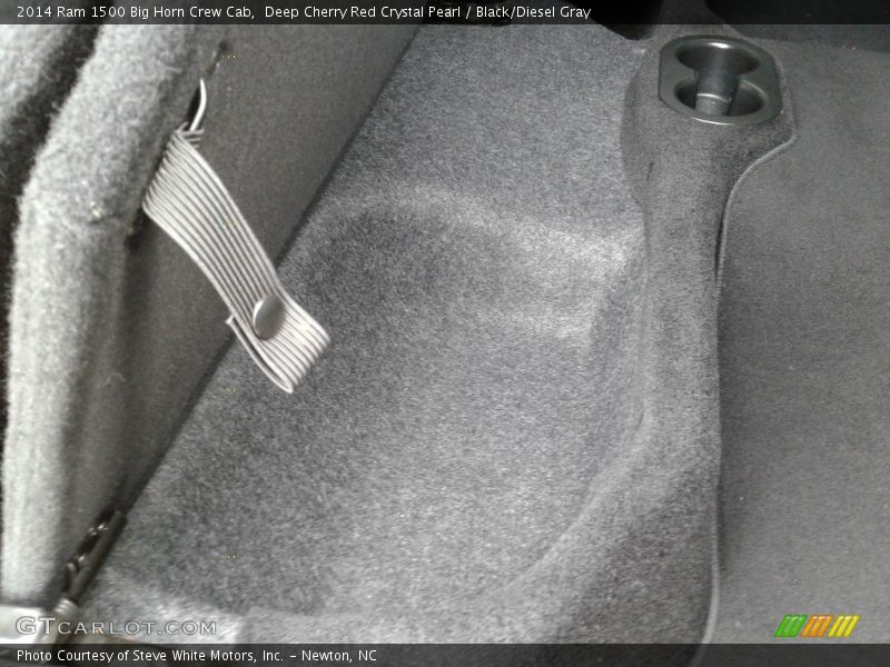 Deep Cherry Red Crystal Pearl / Black/Diesel Gray 2014 Ram 1500 Big Horn Crew Cab