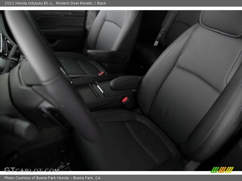 Modern Steel Metallic / Black 2021 Honda Odyssey EX-L