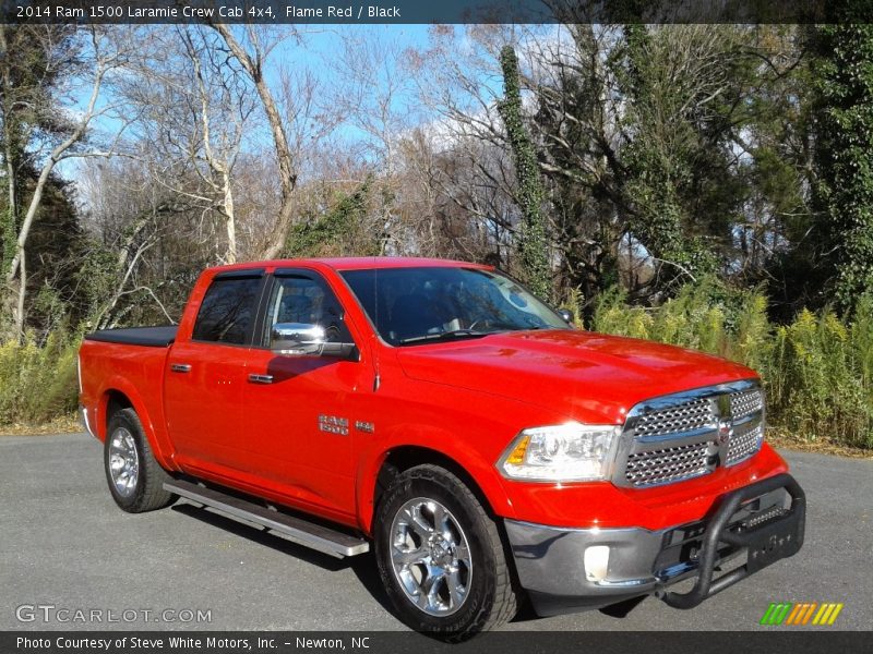 Flame Red / Black 2014 Ram 1500 Laramie Crew Cab 4x4