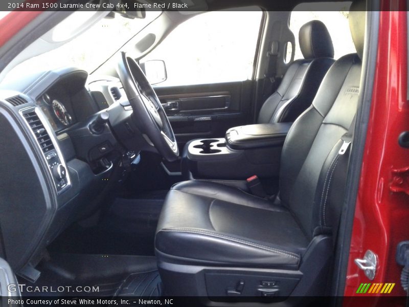 Flame Red / Black 2014 Ram 1500 Laramie Crew Cab 4x4