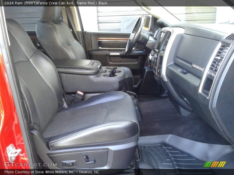 Flame Red / Black 2014 Ram 1500 Laramie Crew Cab 4x4