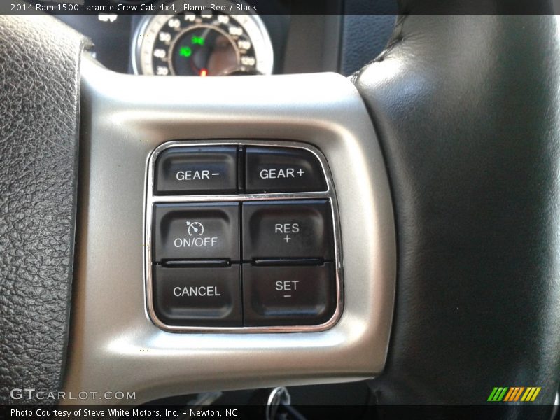 Flame Red / Black 2014 Ram 1500 Laramie Crew Cab 4x4