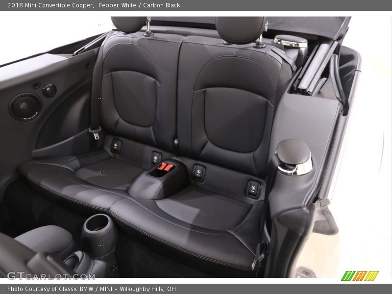 Pepper White / Carbon Black 2018 Mini Convertible Cooper