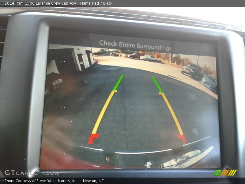Flame Red / Black 2014 Ram 1500 Laramie Crew Cab 4x4