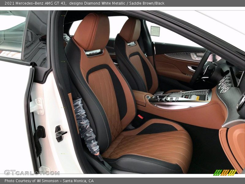  2021 AMG GT 43 Saddle Brown/Black Interior
