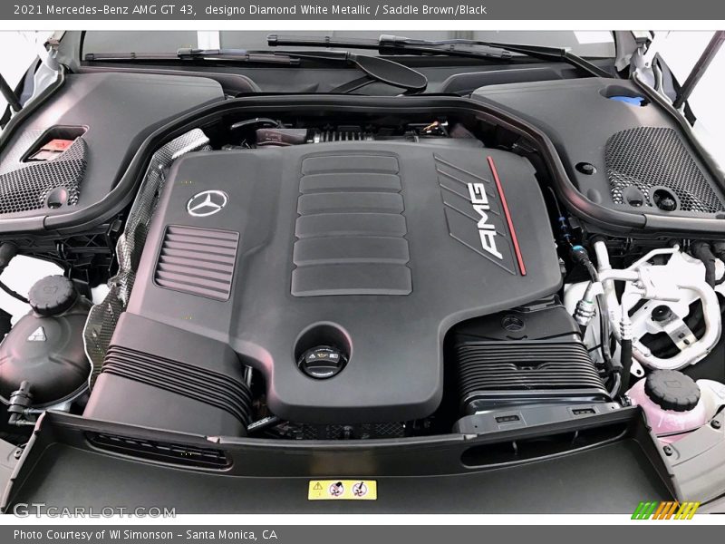  2021 AMG GT 43 Engine - 3.0 Liter AMG Twin-Scroll Turbocharged DOHC 24-Valve VVT Inline 6 Cylinder