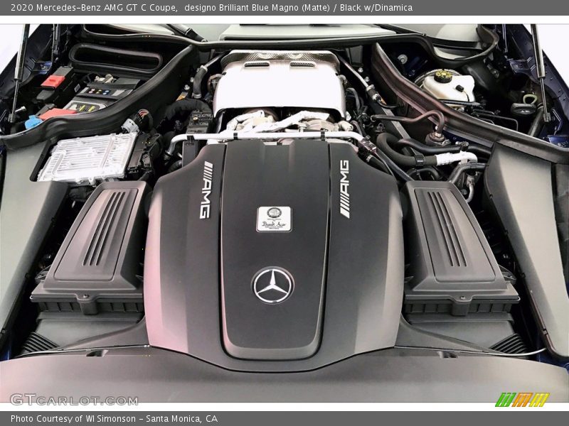  2020 AMG GT C Coupe Engine - 4.0 Liter Twin-Turbocharged DOHC 32-Valve VVT V8