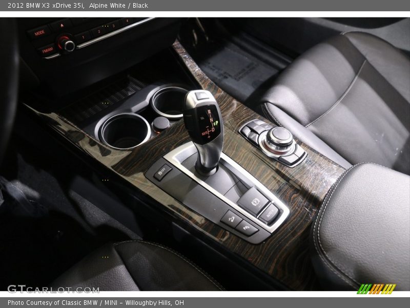 Alpine White / Black 2012 BMW X3 xDrive 35i