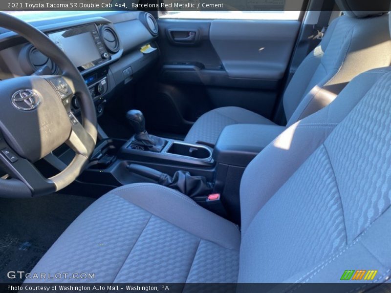 Barcelona Red Metallic / Cement 2021 Toyota Tacoma SR Double Cab 4x4