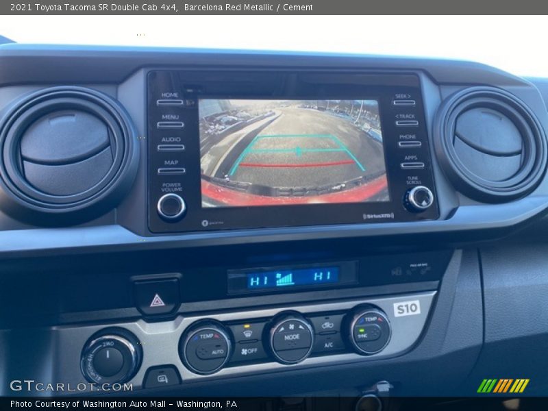 Barcelona Red Metallic / Cement 2021 Toyota Tacoma SR Double Cab 4x4