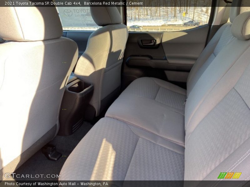 Barcelona Red Metallic / Cement 2021 Toyota Tacoma SR Double Cab 4x4