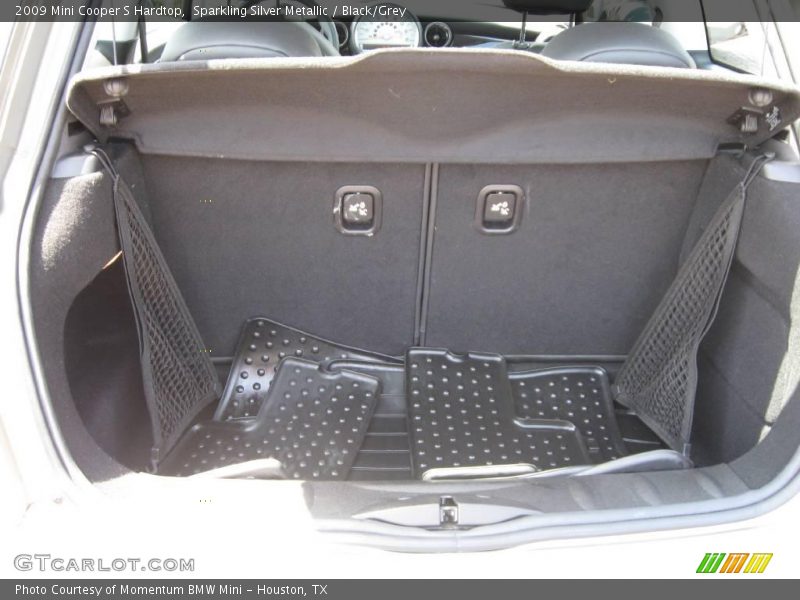 Sparkling Silver Metallic / Black/Grey 2009 Mini Cooper S Hardtop