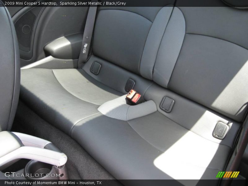 Sparkling Silver Metallic / Black/Grey 2009 Mini Cooper S Hardtop