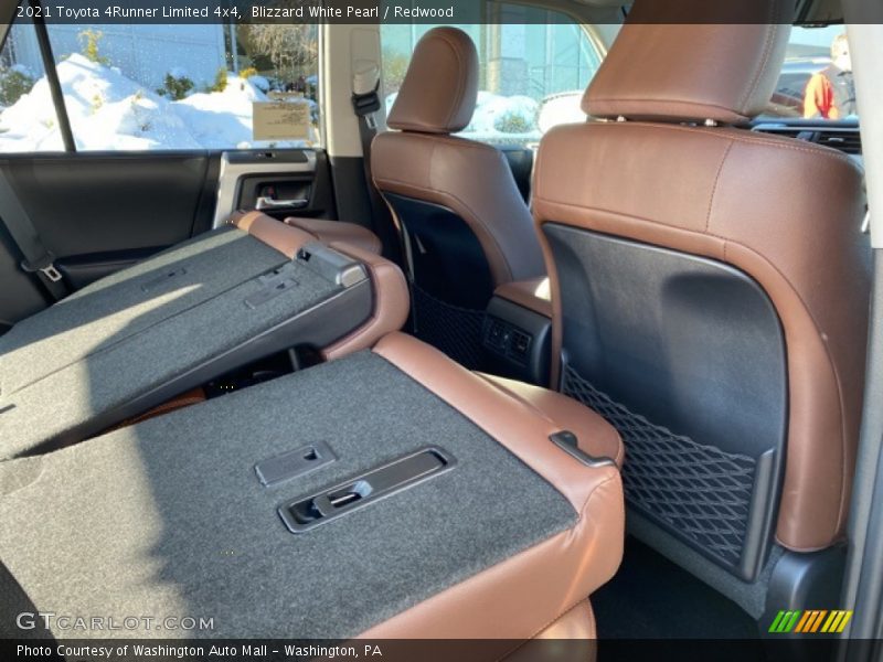 Blizzard White Pearl / Redwood 2021 Toyota 4Runner Limited 4x4