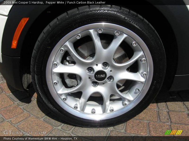 Pepper White / Punch Carbon Black Leather 2009 Mini Cooper S Hardtop