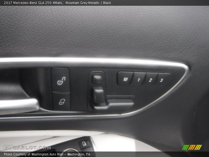 Mountain Grey Metallic / Black 2017 Mercedes-Benz GLA 250 4Matic