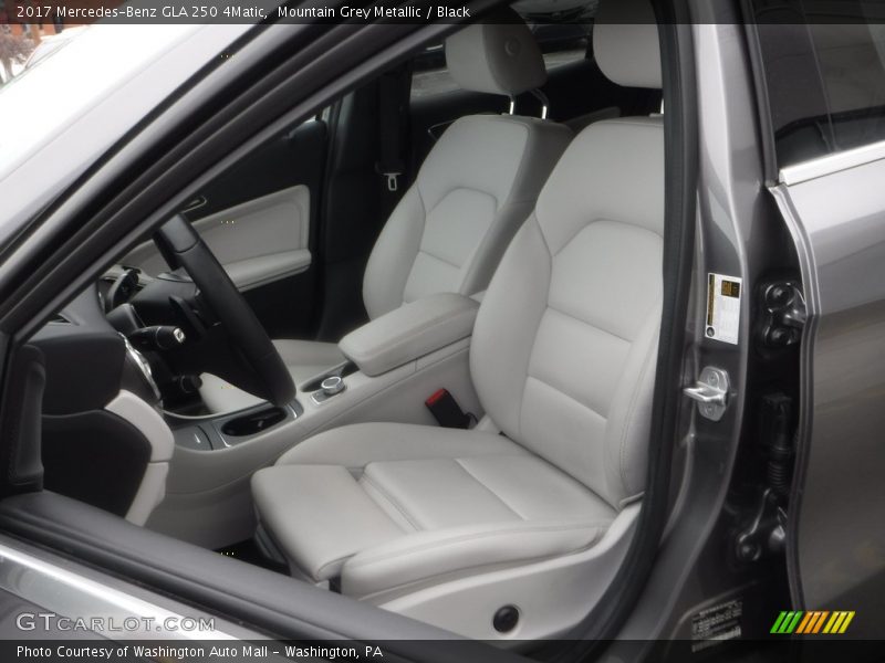 Mountain Grey Metallic / Black 2017 Mercedes-Benz GLA 250 4Matic