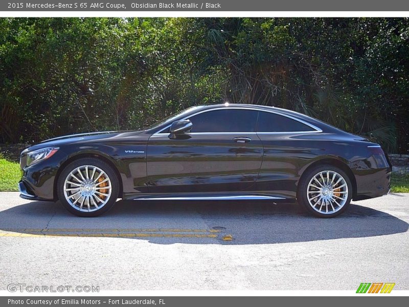  2015 S 65 AMG Coupe Obsidian Black Metallic