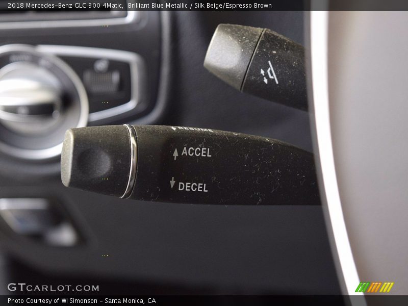 Brilliant Blue Metallic / Silk Beige/Espresso Brown 2018 Mercedes-Benz GLC 300 4Matic