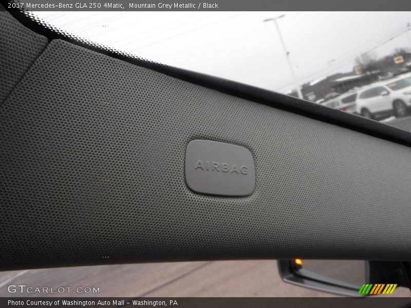 Mountain Grey Metallic / Black 2017 Mercedes-Benz GLA 250 4Matic