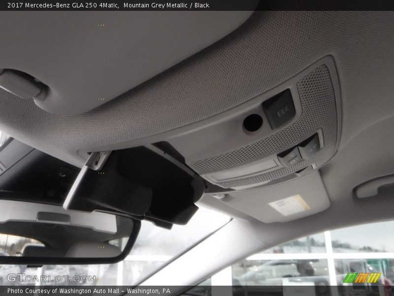 Mountain Grey Metallic / Black 2017 Mercedes-Benz GLA 250 4Matic