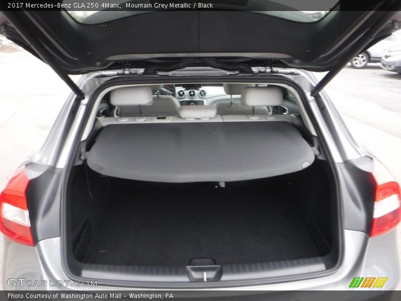 Mountain Grey Metallic / Black 2017 Mercedes-Benz GLA 250 4Matic