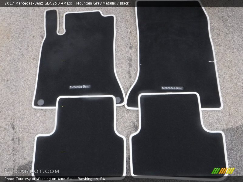 Mountain Grey Metallic / Black 2017 Mercedes-Benz GLA 250 4Matic