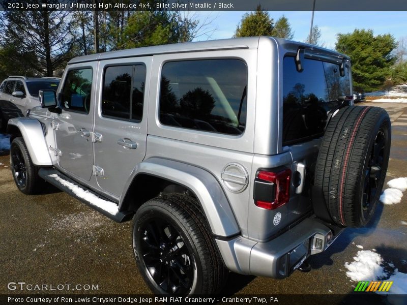 Billet Silver Metallic / Black 2021 Jeep Wrangler Unlimited High Altitude 4x4