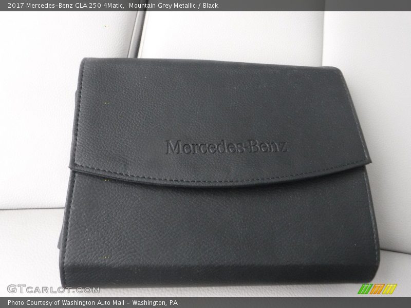 Mountain Grey Metallic / Black 2017 Mercedes-Benz GLA 250 4Matic