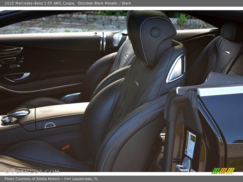 Obsidian Black Metallic / Black 2015 Mercedes-Benz S 65 AMG Coupe