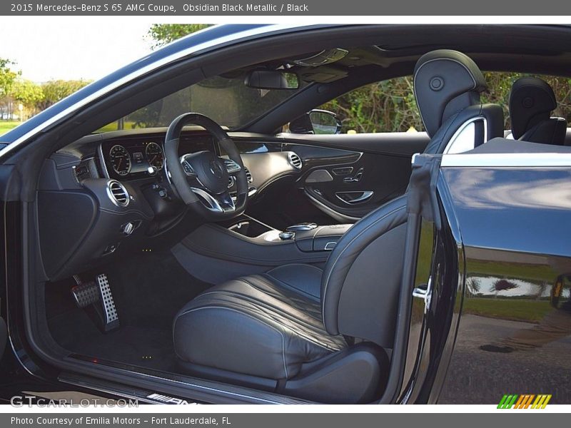  2015 S 65 AMG Coupe Black Interior