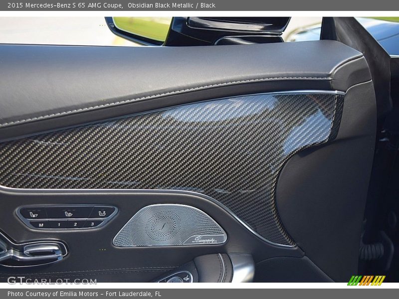 Obsidian Black Metallic / Black 2015 Mercedes-Benz S 65 AMG Coupe