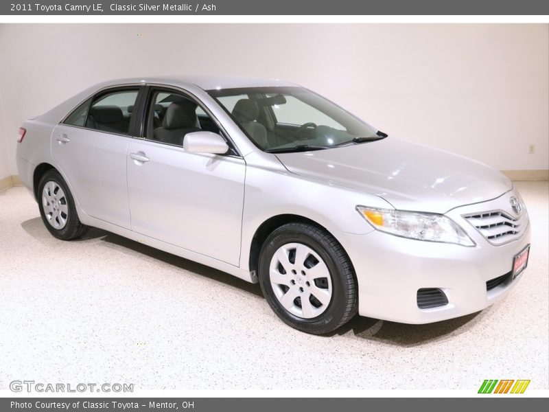 Classic Silver Metallic / Ash 2011 Toyota Camry LE