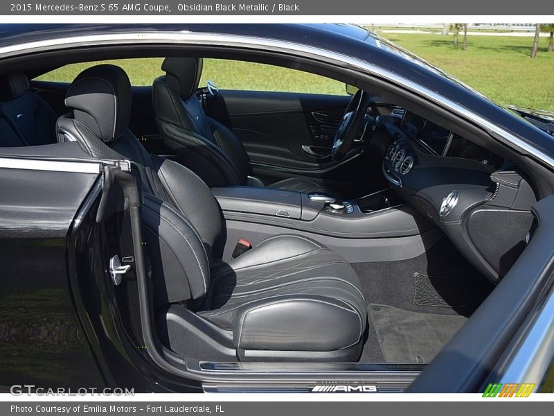 Obsidian Black Metallic / Black 2015 Mercedes-Benz S 65 AMG Coupe