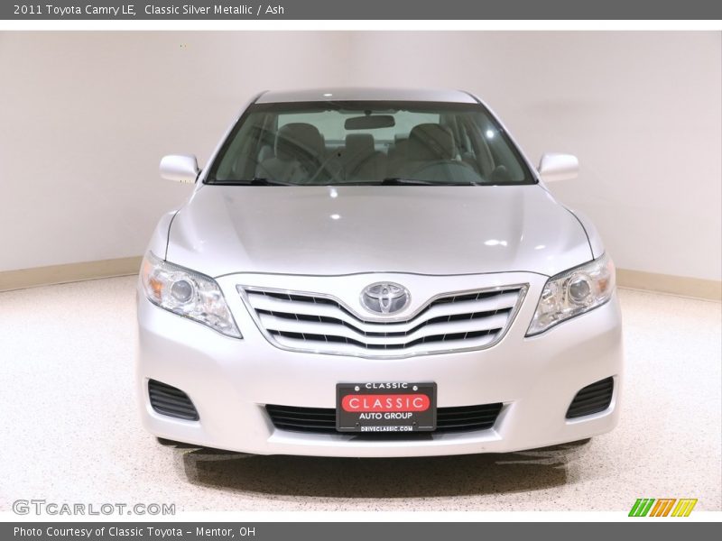 Classic Silver Metallic / Ash 2011 Toyota Camry LE