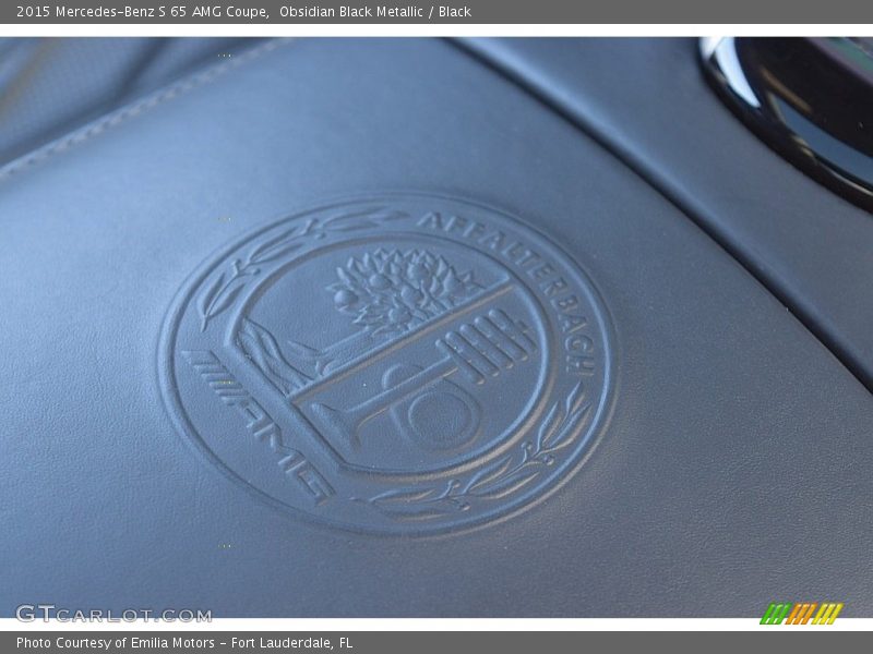 Obsidian Black Metallic / Black 2015 Mercedes-Benz S 65 AMG Coupe