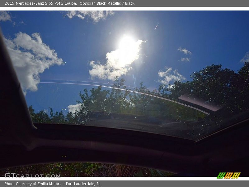 Obsidian Black Metallic / Black 2015 Mercedes-Benz S 65 AMG Coupe