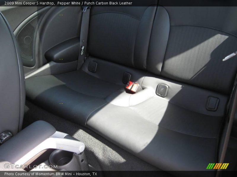Pepper White / Punch Carbon Black Leather 2009 Mini Cooper S Hardtop
